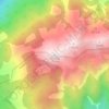 Mappa topografica Ida, altitudine, rilievo