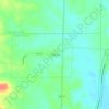 Mappa topografica Mantee, altitudine, rilievo