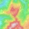 Mappa topografica Fur, altitudine, rilievo