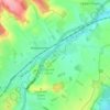 Mappa topografica Neatham, altitudine, rilievo