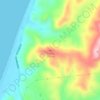 Mappa topografica Γιάρος, altitudine, rilievo