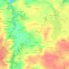 Mappa topografica Squern, altitudine, rilievo