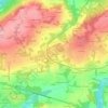Mappa topografica Ty Croaz, altitudine, rilievo