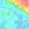 Mappa topografica La Chênelais, altitudine, rilievo