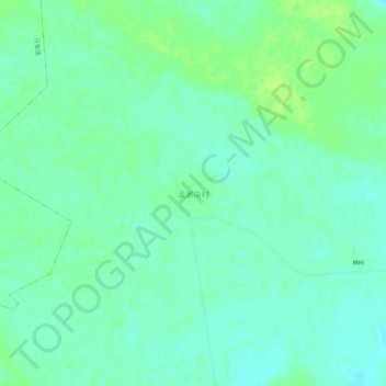 Mappa topografica 孟家屯村, altitudine, rilievo