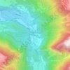 Mappa topografica Habichen, altitudine, rilievo