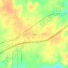 Mappa topografica Olden, altitudine, rilievo