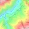 Mappa topografica Tyawal, altitudine, rilievo