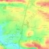 Mappa topografica La Griffais, altitudine, rilievo