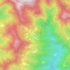 Mappa topografica Gavigno, altitudine, rilievo