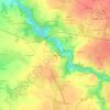 Mappa topografica La Guignardière, altitudine, rilievo