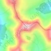 Mappa topografica Grizzly Peak, altitudine, rilievo