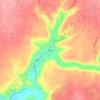 Mappa topografica Craver, altitudine, rilievo