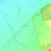 Mappa topografica Bajos de Huenutil, altitudine, rilievo