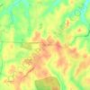 Mappa topografica Gayles, altitudine, rilievo