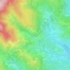 Mappa topografica Sous le Bois de Leynes, altitudine, rilievo