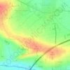 Mappa topografica Rohracker, altitudine, rilievo