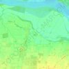 Mappa topografica Coste, altitudine, rilievo