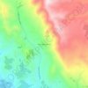 Mappa topografica Napa Soda Springs, altitudine, rilievo
