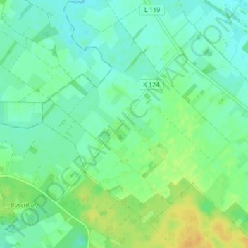 Mappa topografica Neu Ebersdorf, altitudine, rilievo