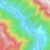 Mappa topografica Campolongo sul Brenta, altitudine, rilievo