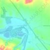 Mappa topografica Whitewater, altitudine, rilievo