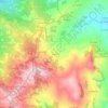 Mappa topografica Tassara, altitudine, rilievo