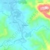 Mappa topografica Pindugangan, altitudine, rilievo
