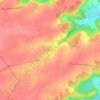 Mappa topografica Le Mesnil-Racoin, altitudine, rilievo