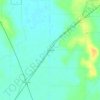 Mappa topografica Bushrod, altitudine, rilievo
