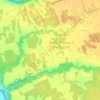 Mappa topografica Oneida Nation of the Thames, altitudine, rilievo