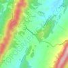 Mappa topografica Hightown, altitudine, rilievo