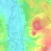 Mappa topografica Les Archies, altitudine, rilievo