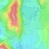 Mappa topografica Lespinasse, altitudine, rilievo