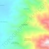 Mappa topografica Casas de Zinc, altitudine, rilievo