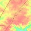 Mappa topografica Rolling Acres, altitudine, rilievo
