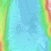 Mappa topografica La Nublière, altitudine, rilievo