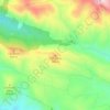 Mappa topografica El Pintado, altitudine, rilievo