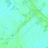 Mappa topografica San Pietro Capofiume, altitudine, rilievo