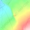 Mappa topografica Puʻuhuluhulu, altitudine, rilievo