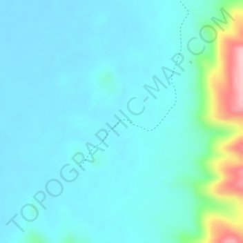 Mappa topografica Corinto, altitudine, rilievo