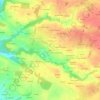 Mappa topografica Kério, altitudine, rilievo