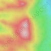 Mappa topografica Jounama, altitudine, rilievo