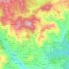 Mappa topografica Foglio, altitudine, rilievo