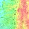 Mappa topografica Celina, altitudine, rilievo
