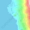 Mappa topografica Puʻuohau, altitudine, rilievo