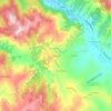 Mappa topografica Case Bacci, altitudine, rilievo