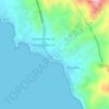 Mappa topografica Salmagi, altitudine, rilievo