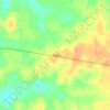 Mappa topografica Center Grove, altitudine, rilievo