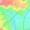 Mappa topografica Foulignage, altitudine, rilievo